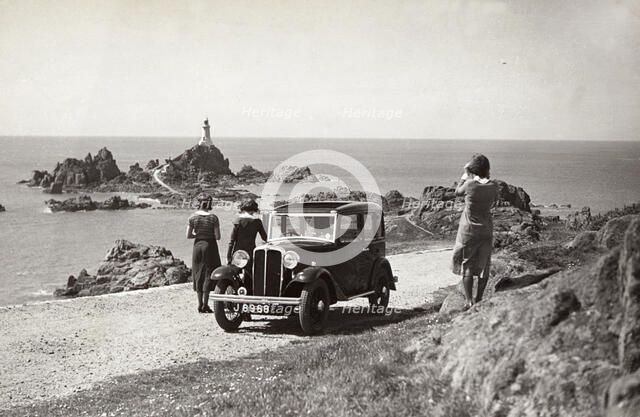 1932 Standard Little Nine at La Corbiere, Jersey. Creator: Unknown.