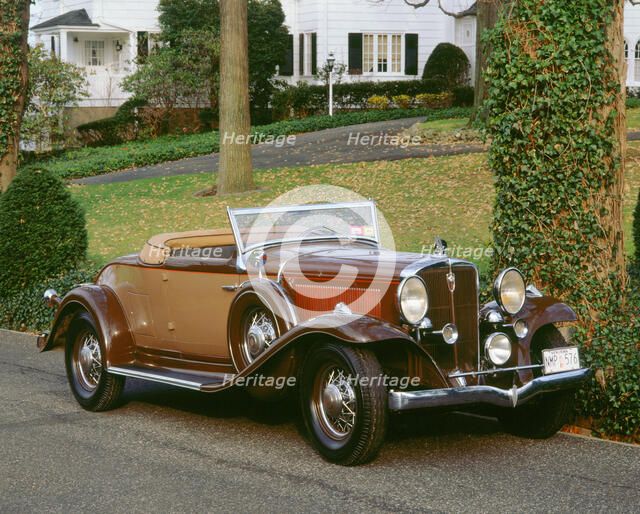 1932 Studebaker President Roadster. Artist: Unknown.