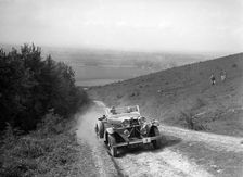 1933 Talbot 105 2970 cc competing in a Talbot CC trial. Artist: Bill Brunell