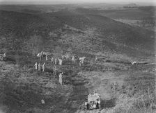 1933 Wolseley Hornet 2-seater sports taking part in a motoring trial, late 1930s. Artist: Bill Brunell