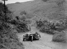 1933 AC 4-seater taking part in a motoring trial, late 1930s. Artist: Bill Brunell