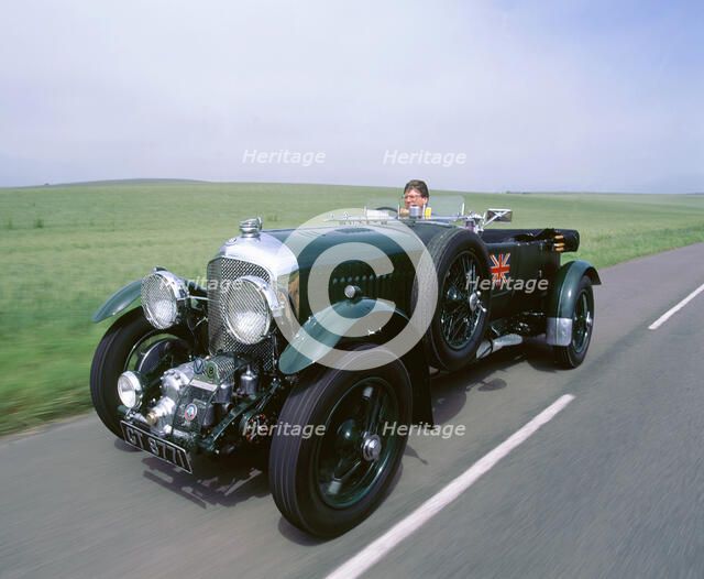 1933 Bentley 4.5 blower. Artist: Unknown.