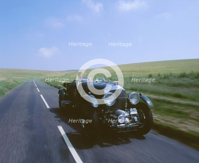 1933 Bentley 4.5 blower. Artist: Unknown.