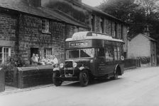 1933 Bedford 2 ton WLG truck used as a travelling shop, c1933