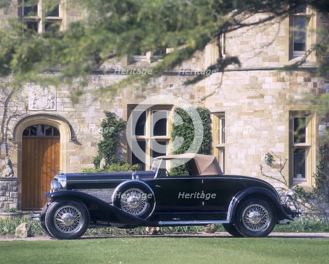 1933 Duesenberg SJ. Artist: Unknown