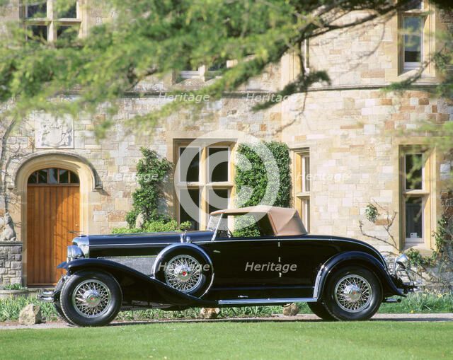 1933 Duesenberg SJ. Artist: Unknown.