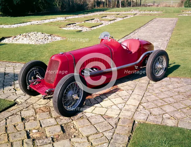 1933 Maserati 4CM-2000 racing car. Artist: Unknown