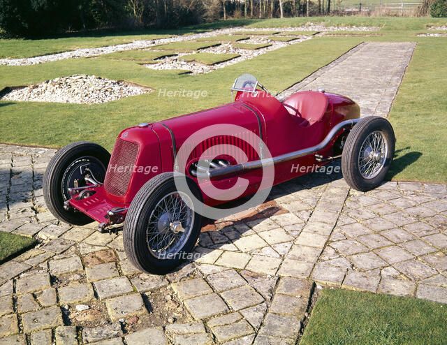 1933 Maserati 4CM-2000 racing car. Artist: Unknown