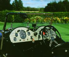 1933 MG J3 supercharged dashboard
