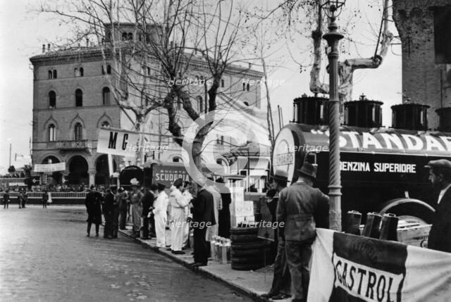 1933 Mille Miglia, Bolgna Artist: Unknown.