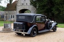 1933 Rolls Royce Phantom II Sedanca de Ville by Barker. Creator: Unknown