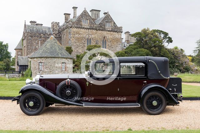 1933 Rolls Royce Phantom II Sedanca de Ville by Barker. Creator: Unknown.