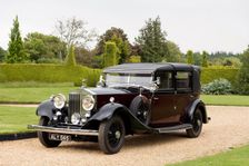 1933 Rolls Royce Phantom II Sedanca de Ville by Barker. Creator: Unknown