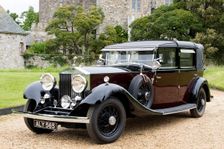1933 Rolls Royce Phantom II Sedanca de Ville by Barker. Creator: Unknown