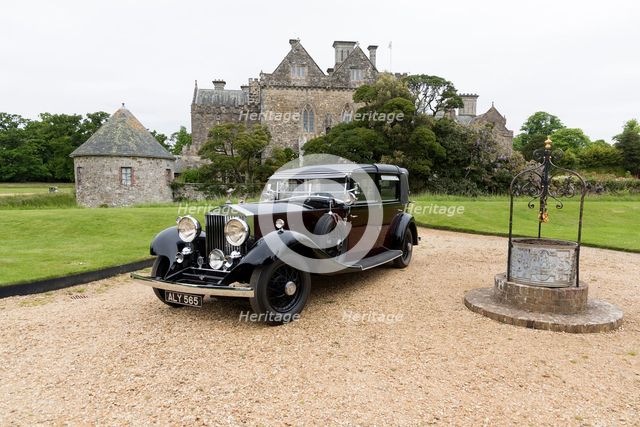 1933 Rolls Royce Phantom II Sedanca de Ville by Barker. Creator: Unknown.