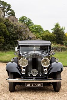 1933 Rolls Royce Phantom II Sedanca de Ville by Barker. Creator: Unknown