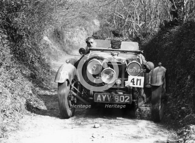 1934 Aston Martin Le Mans, possibly a MK II, (1934?). Artist: Unknown