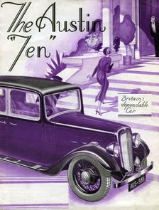 1934 Austin Ten sales brochure. Creator: Unknown