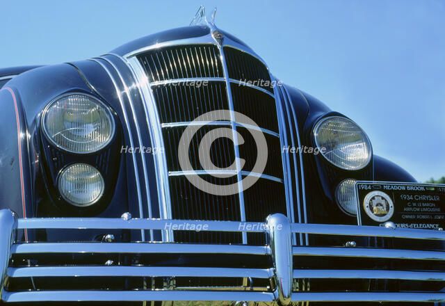 1934 Chrysler Imperial Airflow. Artist: Unknown.