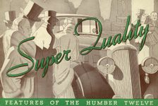 1934 Humber Twelve sales brochure. Creator: Unknown