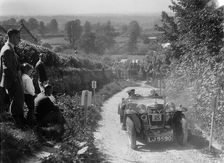 1934 MG PA taking part in a West Hants Light Car Club Trial, Ibberton Hill, Dorset, 1930s. Artist: Bill Brunell