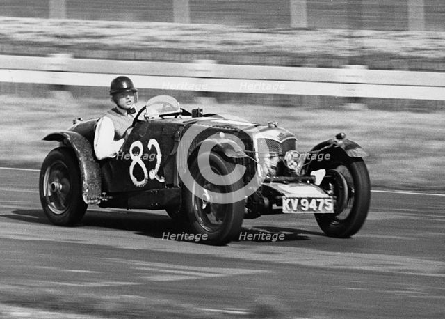 1934 Riley Imp driven by Mike Hawthorn at Goodwood. Creator: Unknown.