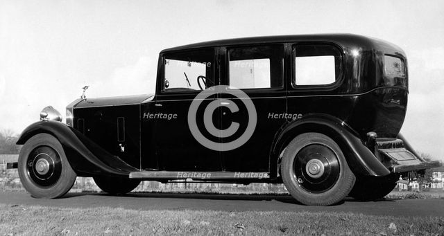 1934 Rolls-Royce 20/25 limousine with coachwork by Barker. Creator: Unknown.