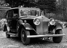 1934 Rolls-Royce 20/25 limousine with coachwork by Barker. Creator: Unknown
