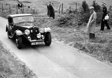 1934 Skinner Special at B.A.R.C. Brunton Hill Climb 1952. Creator: Unknown