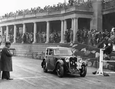 1934 Singer Nine Sports Coupe on Blackpool Rally