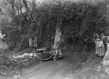 1934 Standard 10/12 taking part in a Standard Car Owners Club trial. Artist: Bill Brunell