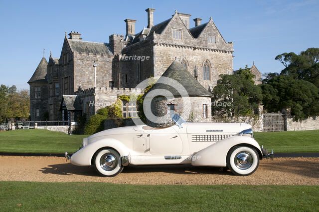 1935 Auburn 851 Speedster Artist: Unknown.