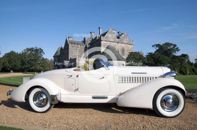 1935 Auburn 851 Speedster Artist: Unknown.