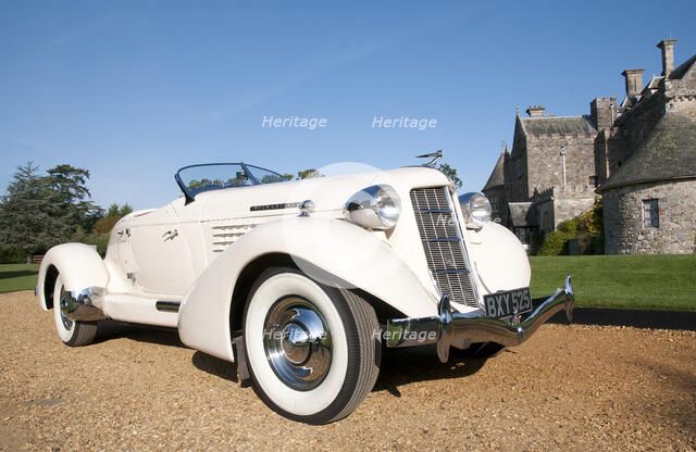 1935 Auburn 851 Speedster Artist: Unknown.