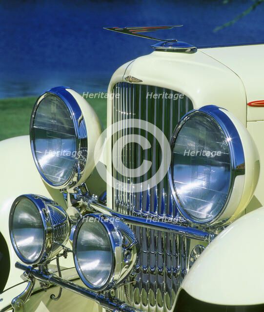 1935 Duesenberg Speedster. Artist: Unknown.