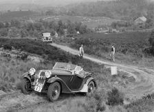 1935 Frazer-Nash BMW 315/40 taking part in the NWLMC Lawrence Cup Trial, 1937. Artist: Bill Brunell
