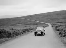 1935 Frazer-Nash BMW of DN Leon competing at the MCC Torquay Rally, July 1937. Artist: Bill Brunell