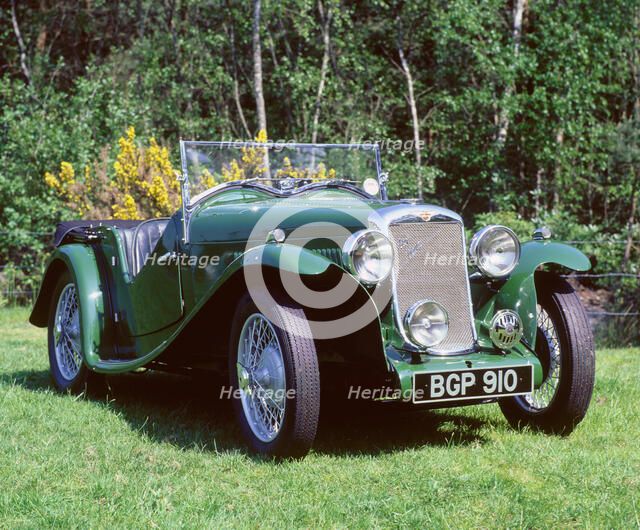 1935 Hillman Aero Minx. Artist: Unknown.