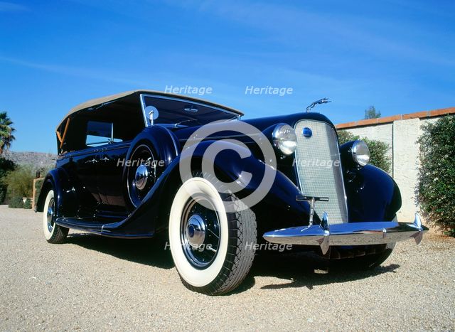 1935 Lincoln KB V12 . Creator: Unknown.