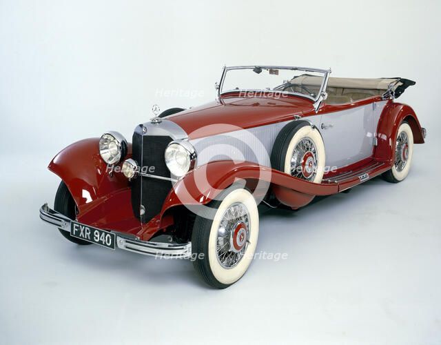 1935 Mercedes Benz 500K. Artist: Unknown