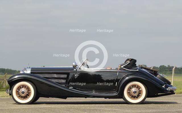 1935 Mercedes Benz 500K Artist: Unknown.