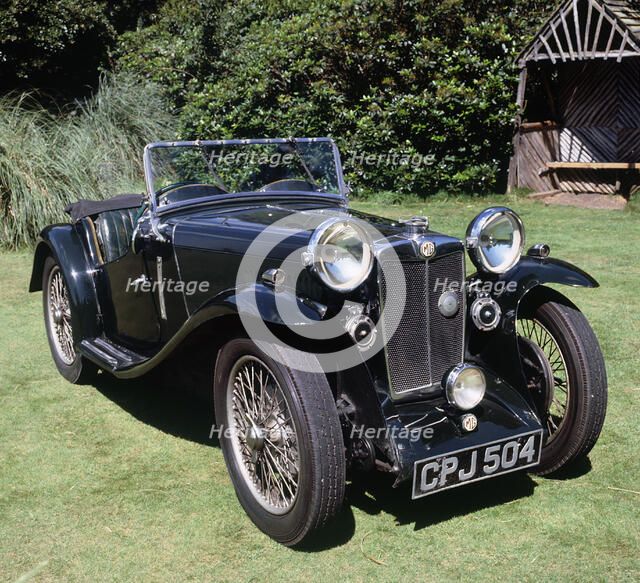 1935 MG PA Artist: Unknown.