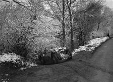 1935 MG PB of the Cream Cracker Team taking part in a motoring trial, late 1930s. Artist: Bill Brunell
