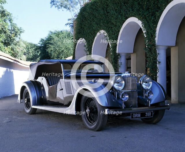 1936 Alvis speed 25. Artist: Unknown.