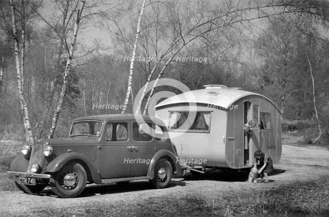 1936 Austin Light 12-4 Ascot saloon . Creator: Unknown.