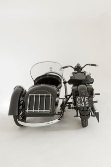 1936 Brough Superior 11-50 Special Combination. Creator: Unknown