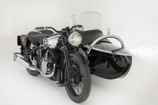 1936 Brough Superior 11-50 Special Combination. Creator: Unknown