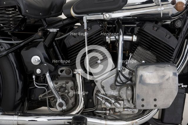 1936 Brough Superior 11-50 Special Combination. Creator: Unknown.