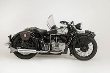 1936 Brough Superior 11-50 Special Combination. Creator: Unknown
