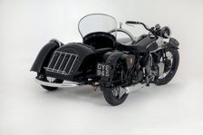 1936 Brough Superior 11-50 Special Combination. Creator: Unknown